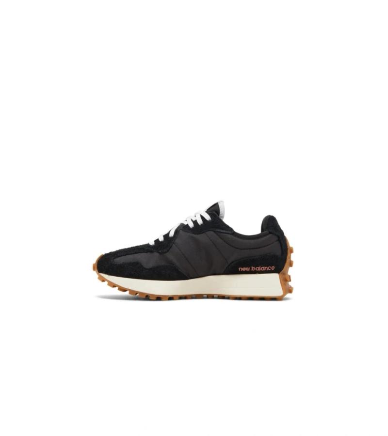 WMNs New Balance 327 Black Moonbeam