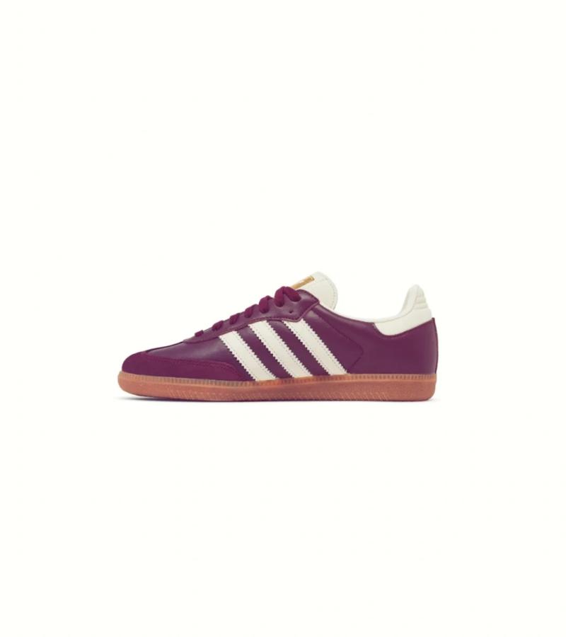 WMNS Samba OG Maroon Gold Metallic