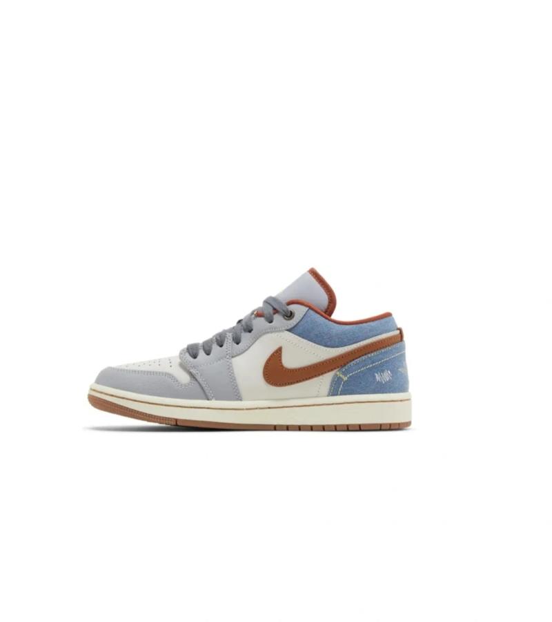Air Jordan 1 Low Repaired Denim