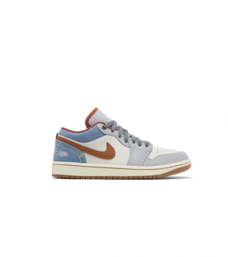 Air Jordan 1 Low Repaired Denim