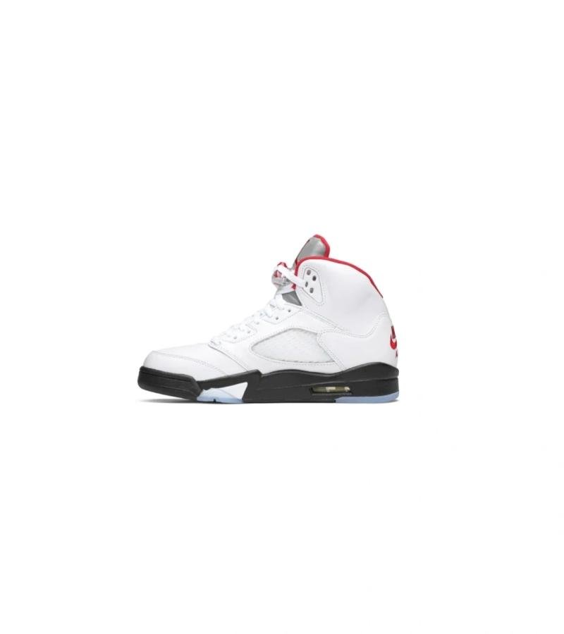 Air Jordan 5 Retro 'White Fire Red